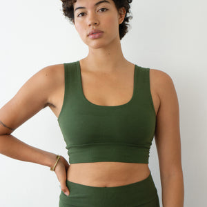 Switchable Lola Top || Eastern Olive