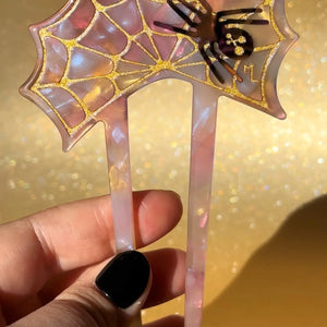 Spiderweb Hair Stick