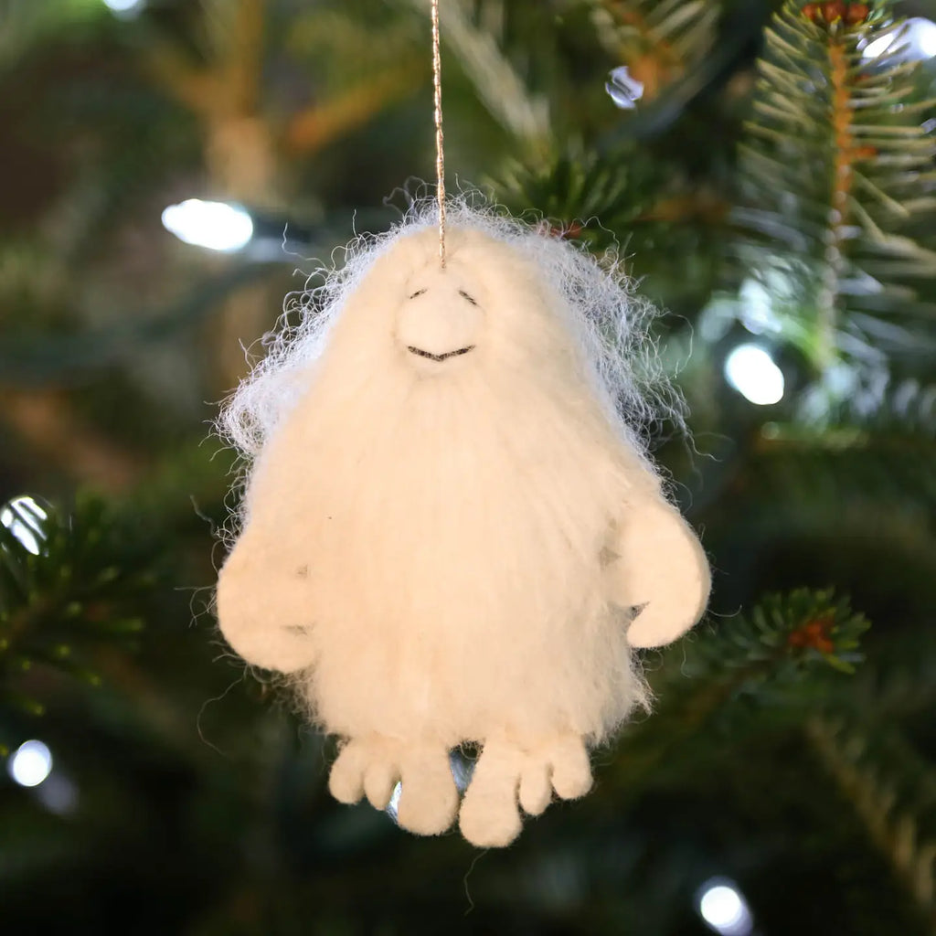 Snow Yeti Ornament