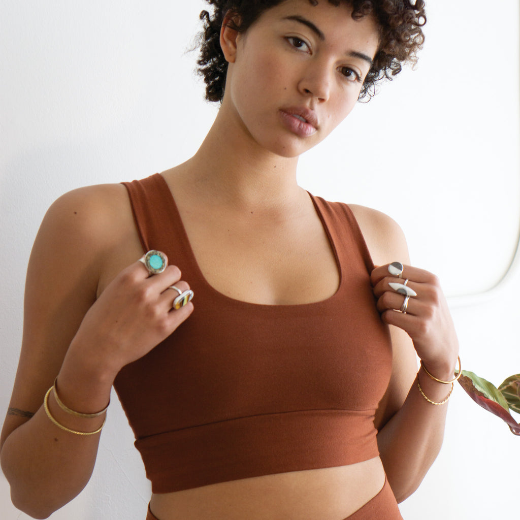 Switchable Lola Top || Cognac