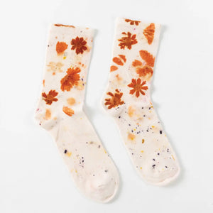 Botanically Dyed Cotton Socks