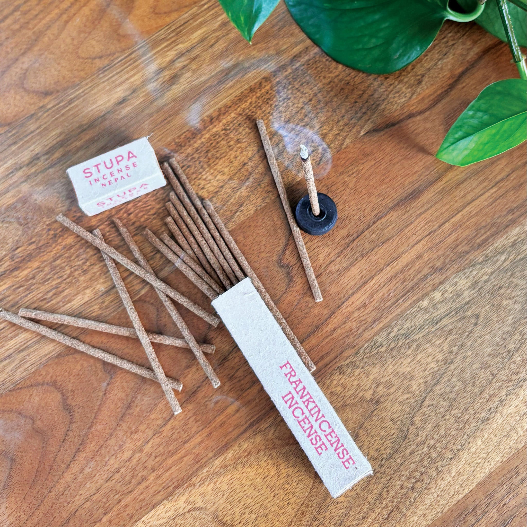 Frankincense Incense Sticks & Holder