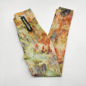 Hand-Dyed Leggings || Kelp