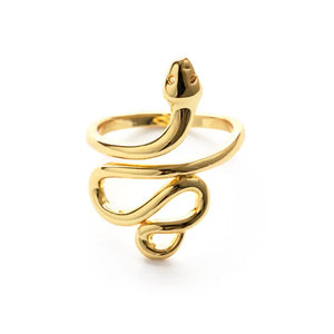 Sssnake Ring (Gold Plated)