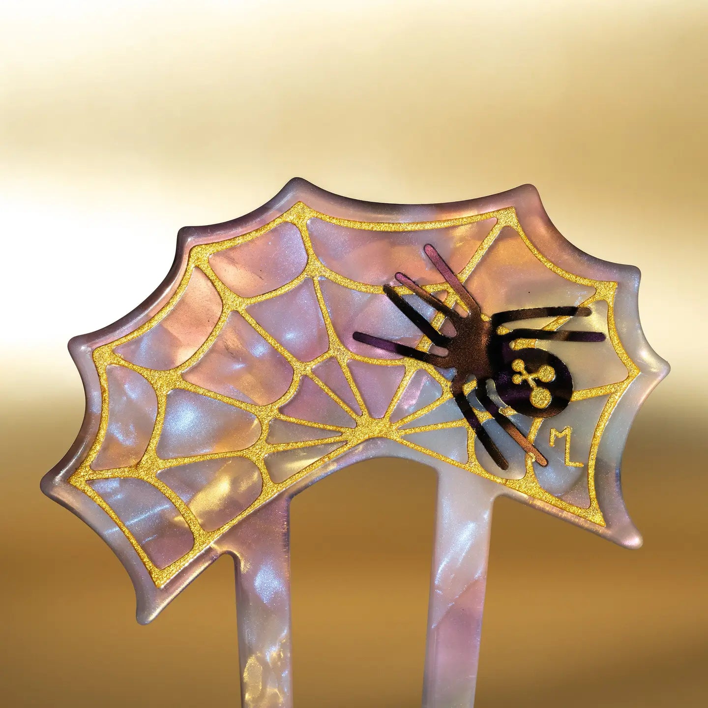 Spiderweb Hair Stick