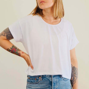 Anai Crop || White