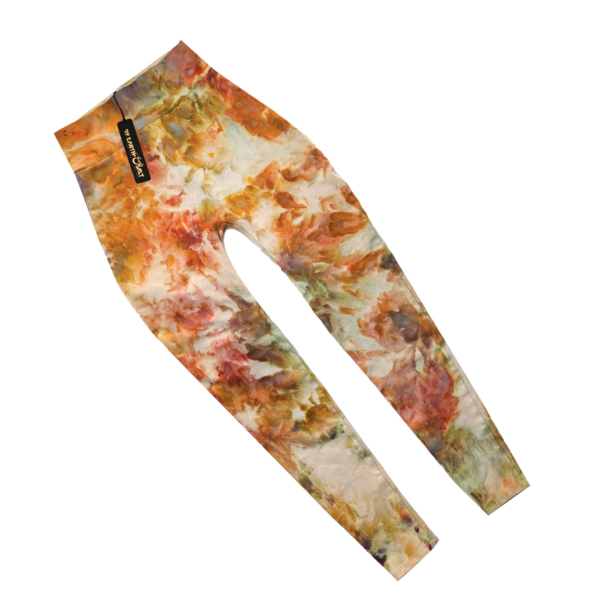 Hand-Dyed Leggings || Kelp