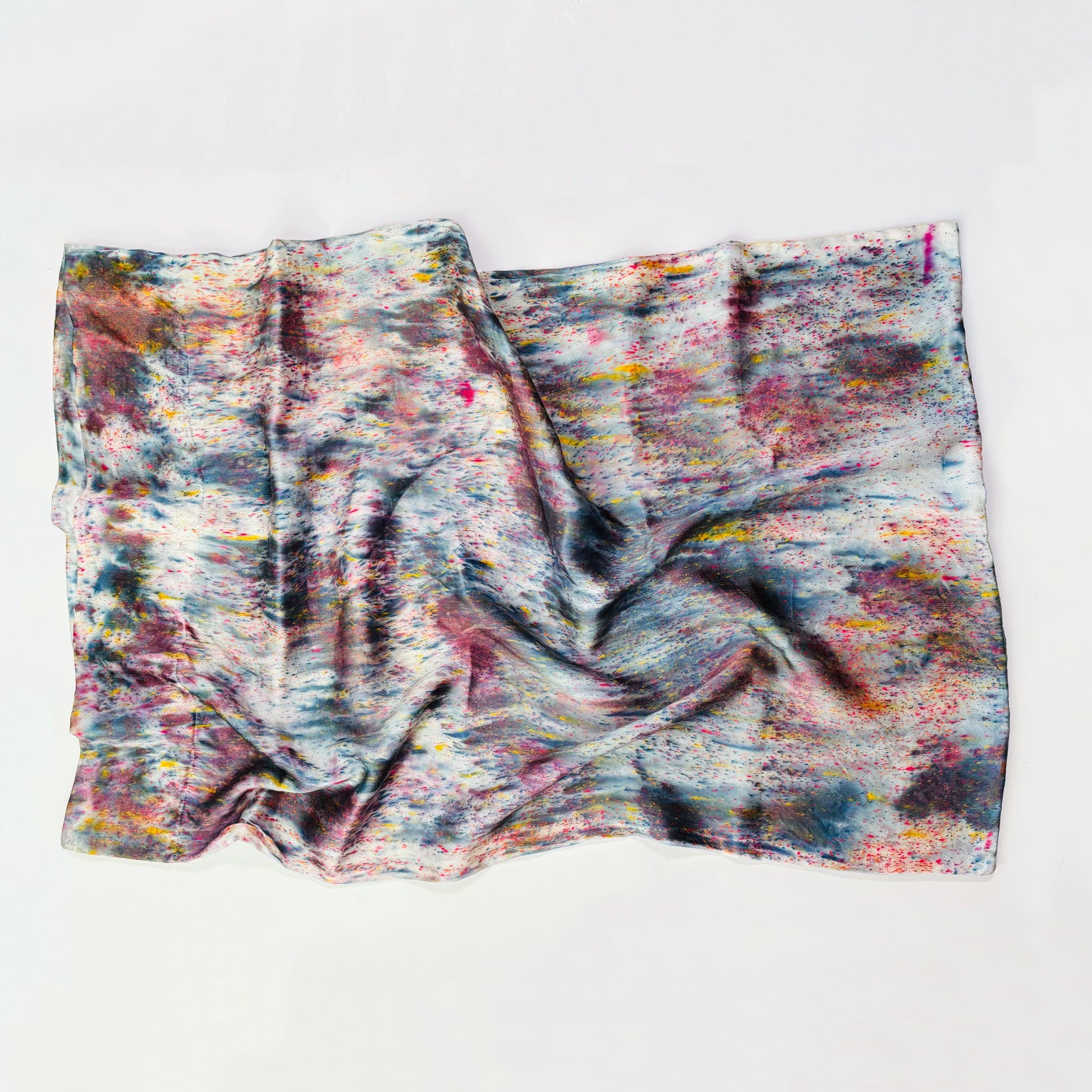 Hand-Dyed Silk Pillowcase