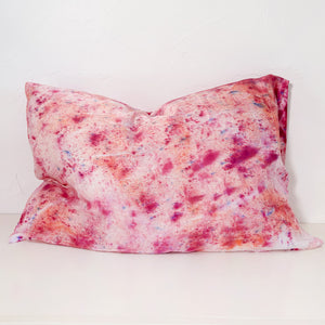 Hand-Dyed Silk Pillowcase