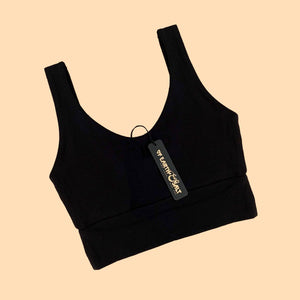 Crop Tank || Black